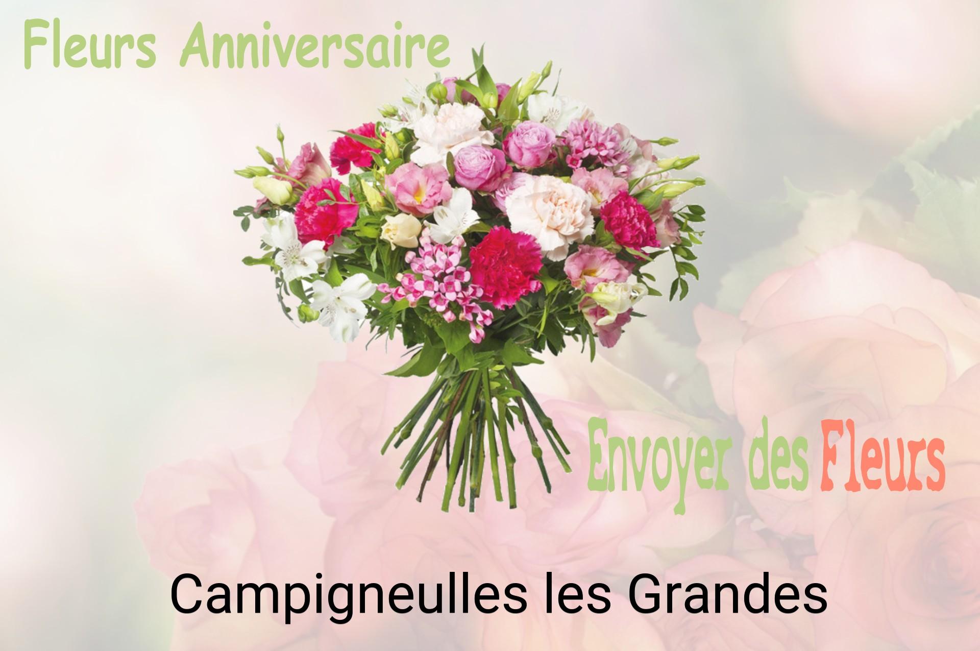 Bouquet de fleurs d’anniversaire livré à Campigneulles-les-Grandes